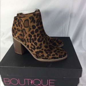 Corkys Womens Ike Printed Ankle Bootie Size 7